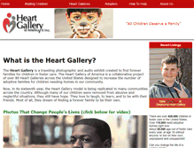 Tablet Screenshot of heartgalleryofamerica.org